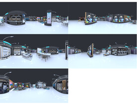 海信全品类电器展厅效果图