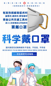 预防奥密克戎疫情防控海报