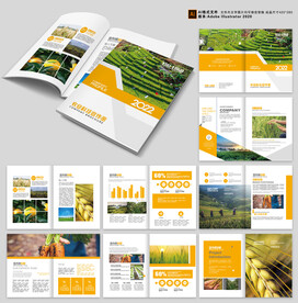 农业宣传画册