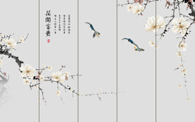 装饰画 花开富贵 兰花