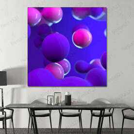 抽象鲜艳熔岩彩色装饰画