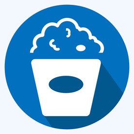 电影相关图标爆米花