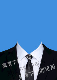 男士证件照西装图片