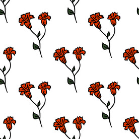 花朵花纹布料图标