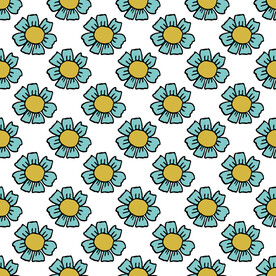 花朵花纹布料图标