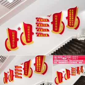 车间标语楼道文化墙