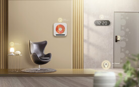 智能家居遥控控制海报背景