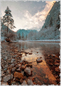 50X70厘数字油画装饰画素材