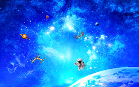 蓝色星空