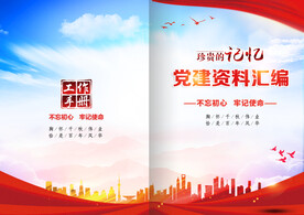 大气党政封皮图片  党员手册