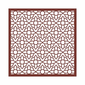 中式矢量雕花花纹