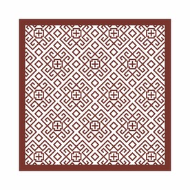 中式矢量雕花花纹