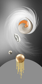 瓷晶画 羽毛 抽象画 现代简约