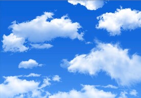 蓝天白云