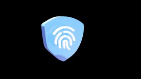 3d旋转盾牌icon图标