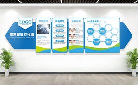 公司企业文化墙