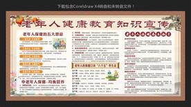 老年人健康知识宣传