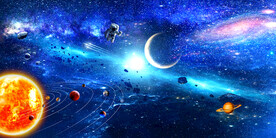 星系宇宙星空背景