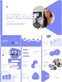 工作项目汇报动态ppt模板