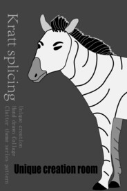 原创科拉特拼贴抽象画