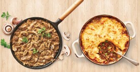 香菇滑鸡 酱香闷肉