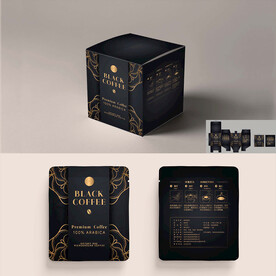 咖啡包装盒挂耳咖啡袋设计