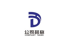 DH字母组合logo