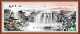 国画山水画
