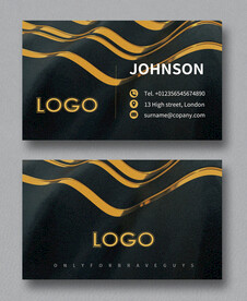 黑金高端名片 图片