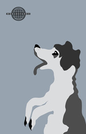 伊拉卡狗狗抽象画