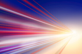 车轨灯轨道路汽车轨迹光线矢量图