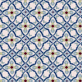 女装印花 清新小花