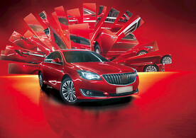 汽车开屏创意表现美图