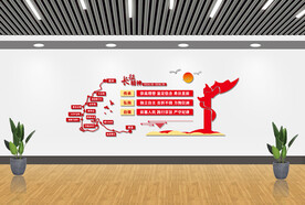 长征精神文化墙