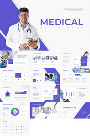 医疗医学医院动态ppt模板