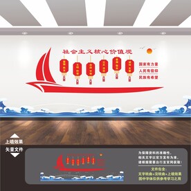 党政机关单位文化墙