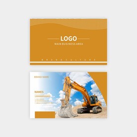 挖掘机名片