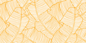 高清分层芭蕉叶打印图