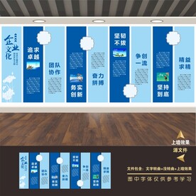 企业 公司 物业文化墙