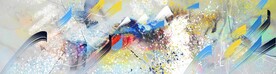 横幅抽象油画