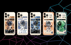 卡通 手机壳 新款 宇航员 图