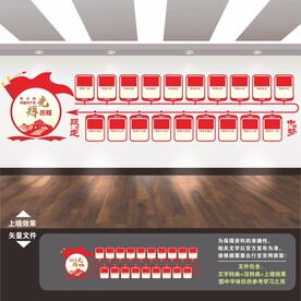 党的光辉历程文化墙