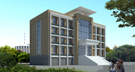 工厂办公楼设计案例效果图