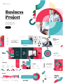 公司介绍工作汇报动态ppt模板