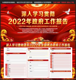 两会政府工作报告