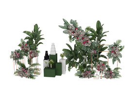 植物花草3d模型
