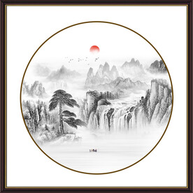 玄关山水画