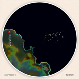 抽象创意装饰画