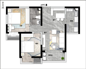 2022最新彩色平面图