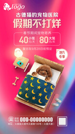 宠物托管海报